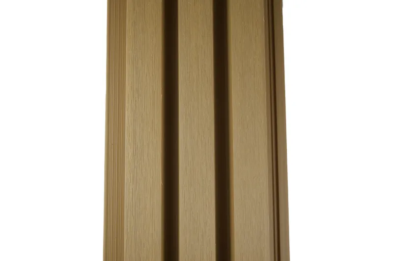 woodstore24 Fassadenverkleidung aus WPC Coextrusion, 33 mm (S) x 140 mm (B / Deckbreite) x 290 cm (Länge), CEDAR, Oberfläche: gebürstet matt (Serie WE30) – Produktbild 1 von 1