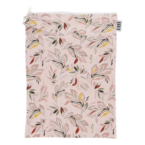 Hypf Hypf Wetbag L 30cm x 40cm mit 2 Fächern, Soft botanical, – Produktbild 1 von 2
