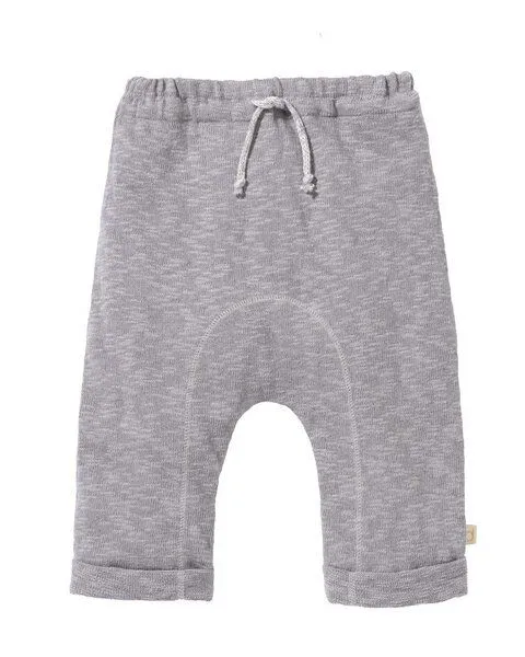 Disana disana Baby 3/4 Strickhose Bio Baumwolle kbA Leinen, Grau melange, – Produktbild 1 von 2