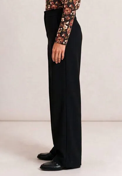 LANA LANA wide Leg Hose, Modell Susana, Schwarz, – Produktbild 3 von 4