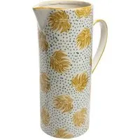 Tranquillo TRANQUILLO Krug BOHO CHIC aus Steinzeug gelb oder blau – Produktbild 1 von 1
