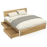 ekomia ekomia Bett Luna Storage, Weiß, – Produktbild 1 von 1