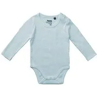 Neutral Neutral® Baby Wickelbody Strampler Langarm, Hellblau, – Produktbild 1 von 1