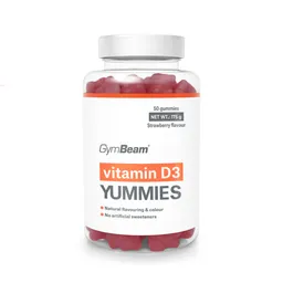 GymBeam GymBeam Vitamin D3 Yummies 50 Kapseln Erdbeere – Produktbild 1 von 1