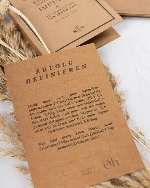 Oh Shanti Oh Shanti Affirmationskarten – Produktbild 4 von 4