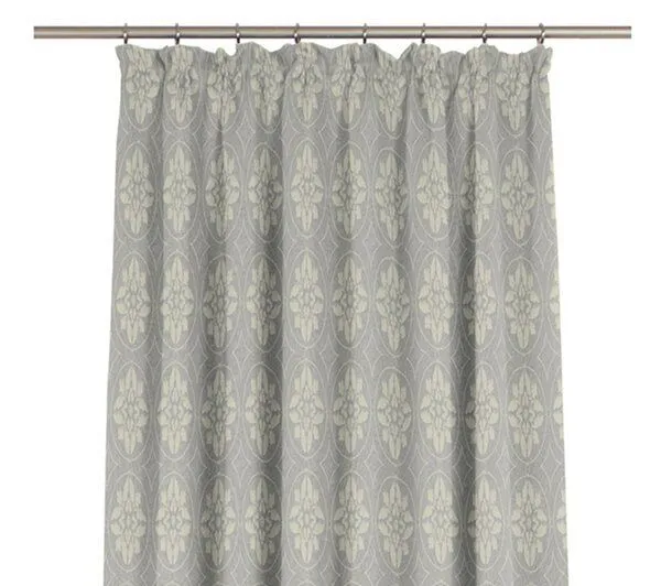 Nature by Adam Nature by Adam Vorhang aus 100% Bio-Baumwolle - Made in Germany - Romantic Puligny Light, Hellgrau, – Produktbild 6 von 7