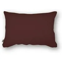Hutch Putch Hutch&Putch Musselin Kopfkissenbezug - Kissenhülle - 100% Bio-Baumwolle - Handmade in Germany, Dunkelbraun, – Produktbild 1 von 1