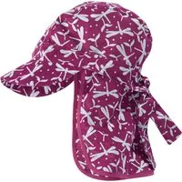 Pickapooh Pickapooh Baby und Kinder Sommerhut mit Nackenschutz Libelle orchidee Gr.48 – Produktbild 1 von 1