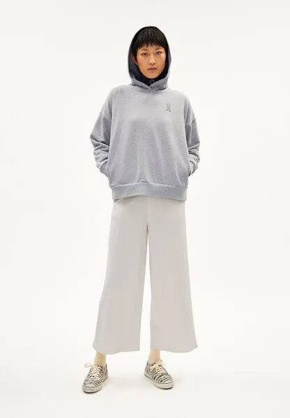 ARMEDANGELS ARMEDANGELS FRANCESCAA ELLAA - Damen Sweat Hoodie Oversized Fit aus Bio-Baumwolle, Grey melange, – Produktbild 4 von 4
