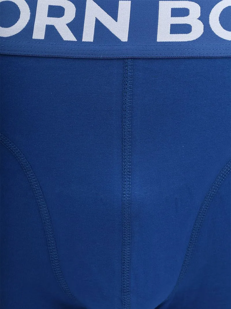 Bjorn Borg Bjorn Borg Björn Borg Boxershorts 3er-Pack Blau, Hellblau, – Produktbild 4 von 5