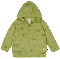 loud + proud loud + proud Babys & Kinder Kapuzenjacke mit Druck, GOTS-zertifiziert – Produktbild 1 von 1