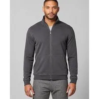 HempAge HempAge Herren Sweat-Jacke Hanf/Bio-Baumwolle, Anthrazit, – Produktbild 1 von 2