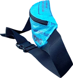 Beadbags Beadbags Gürteltasche aus Reissackmaterial mittelblau – Produktbild 1 von 1