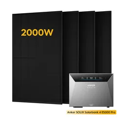 Anker Anker SOLIX Solarbank 4 E5000 Pro, mit 4 x 500 Bifaziale Solarmodule, by Powerness - 5kWh / ohne Zubehör / Selbstabholung – Produktbild 1 von 1