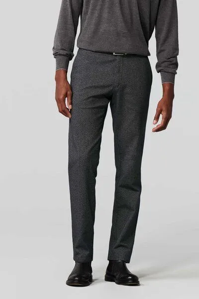 Meyer MEYER Super-Stretch Woollook Chino, Grau (mid grey), – Produktbild 1 von 4
