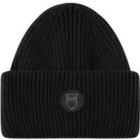 KnowledgeCotton Apparel KnowledgeCotton Apparel Big Rib Beanie-Mütze aus Lammwolle – Produktbild 1 von 1