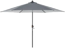Doppler doppler Sonnenschirm "myZone Auto Tilt" Ø 305 cm, HV, Blockstreifen anthrazit – Produktbild 1 von 1
