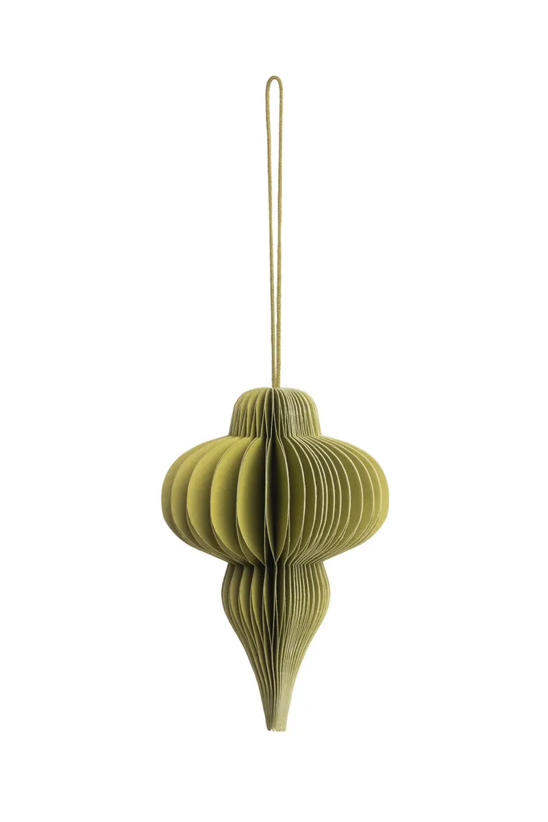 Tranquillo Papieranhänger GREEN HUMMING - grün – Produktbild 1 von 4