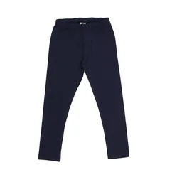 Walkiddy Kinder Leggings GOTS zertifiziert – Dunkelblau, Bio-Baumwolle mit Elasthan, elastischer Bund | Walkiddy – Produktbild 1 von 1