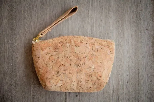 BY COPALA BY COPALA Täschen aus recyceltem Kork, Etui, Mini-Portemonnaie, wasserabweisend – Produktbild 1 von 3