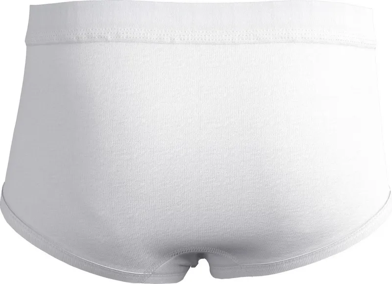 HERMKO Inkontinenzslip 993265 Inkontinenz Slip mit Weichbund aus Bio-Baumwolle Feinripp, Weiß, – Produktbild 1 von 5