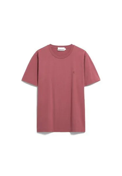 ARMEDANGELS ARMEDANGELS JAAMES Herren T-Shirt aus Bio-Baumwolle, Velvet ember, – Produktbild 1 von 2