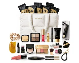 LAHAYE Adventskalender Beauty 2026 "beautifully you" Weiß (Set), 24 Beauty & Make-up Überraschungen – Produktbild 1 von 1