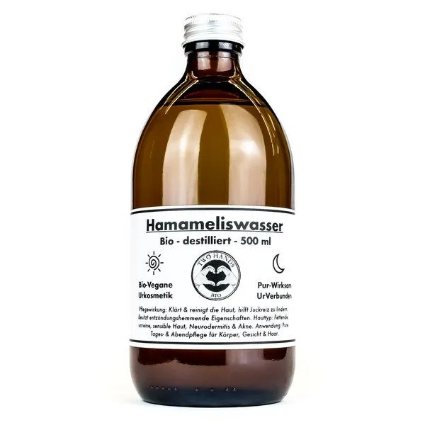 Two Hands BIO Two Hands BIO Hamameliswasser - 500 ml – Produktbild 1 von 1