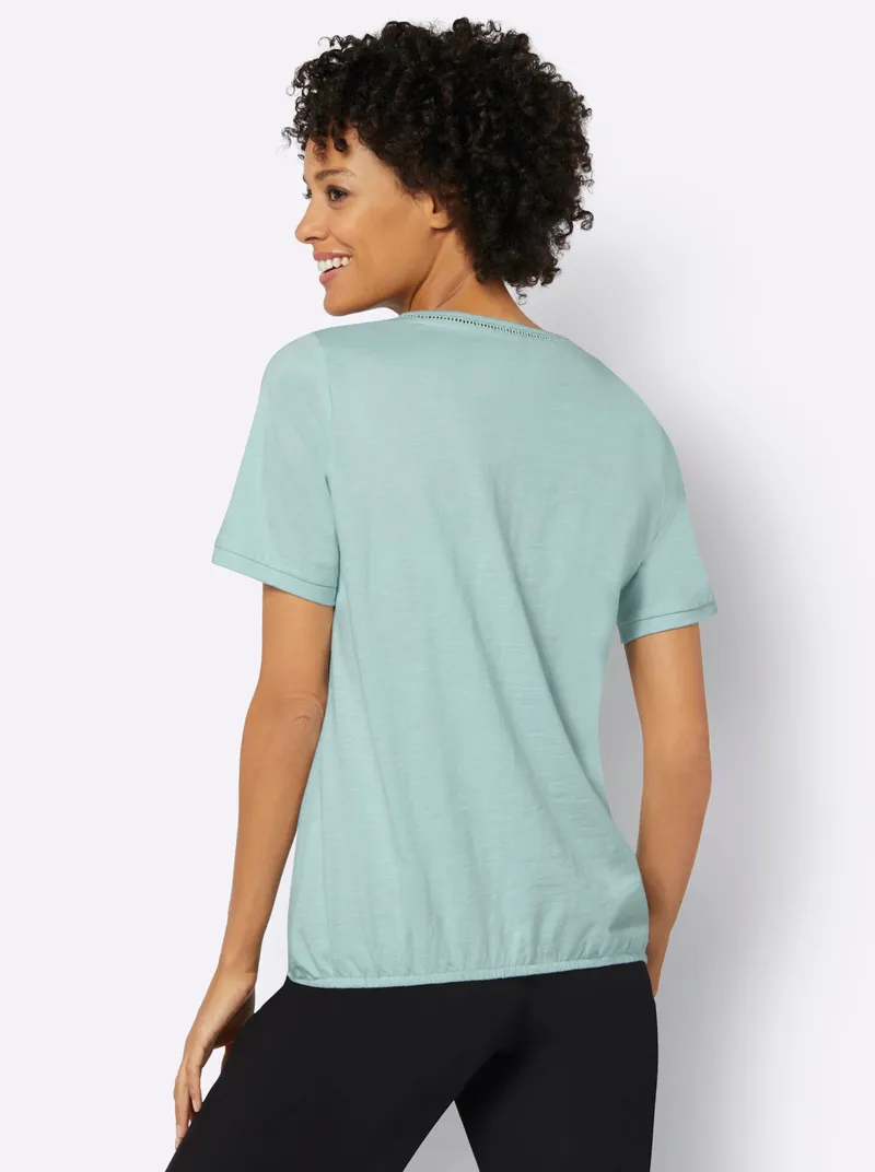 Witt Rundhalsshirt kalkmint, Kalkmint, – Produktbild 2 von 2
