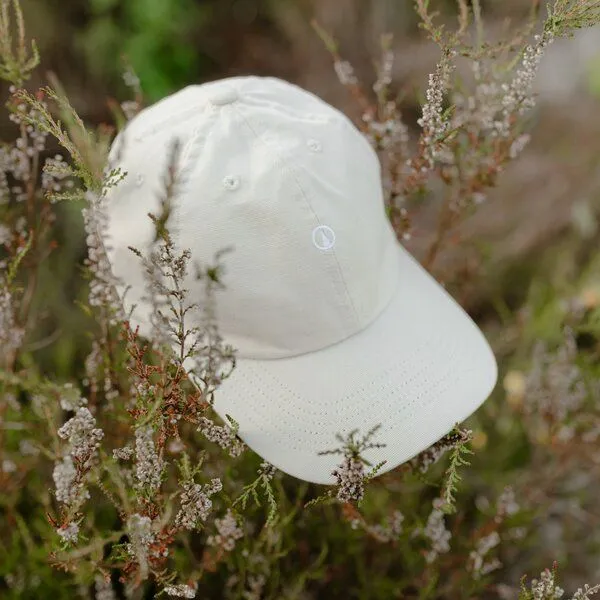 NORDLICHT NORDLICHT Damen Herren Dad Cap Kappe aus 100% Bio-Baumwolle, Natur, – Produktbild 4 von 4