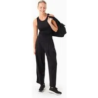 ORGANICATION ORGANICATION PEENY | Weit geschnittene Hose aus recyceltem Polyamid, Black, – Produktbild 1 von 1