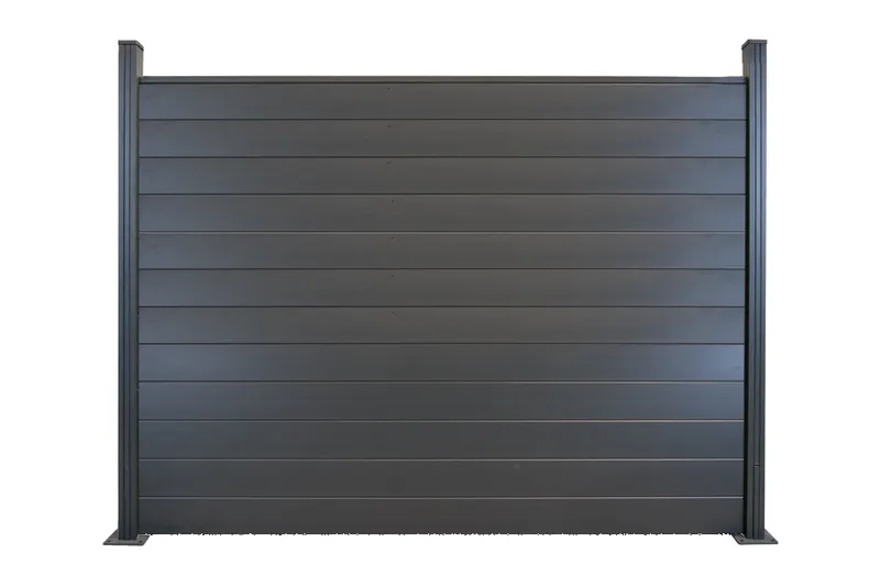 woodstore24 Einzelelement Aluminium Zaun / Sichtschutz / Steckzaun / RAL 7016 20 x 150 x 2500 mm (Serie WoodoFehmarn) – Produktbild 1 von 1