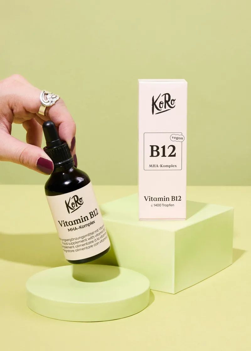 KoRo Vitamin B12 MHA-Komplex Tropfen 50 ml – Produktbild 1 von 5