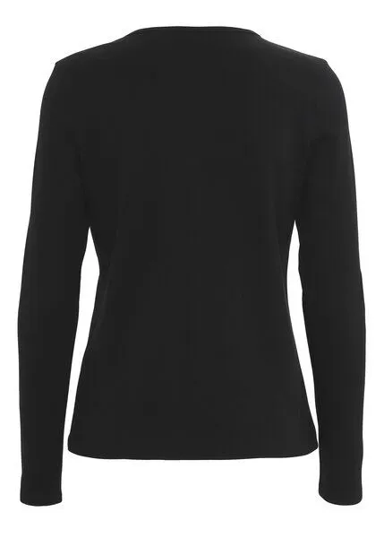 Greenspired Greenspired Damen Cardigan aus 100 % Biobaumwolle 200g/m² XS-4XL, Schwarz, – Produktbild 2 von 2