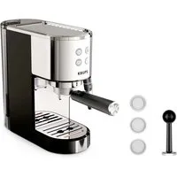 Krups KRUPS Siebträger-Kaffeemaschine "Virtuoso+ XP444C", schwarz/silber – Produktbild 1 von 1