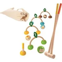 PlanToys PlanToys Kinder Krocket Spiel aus Kautschukholz Maße 51,6 x 3,8 x 7,8 cm – Produktbild 1 von 1