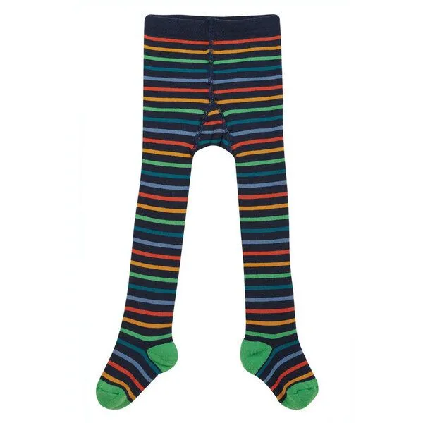 Frugi Frugi Thermo-Strumpfhose in Dark-Rainbow – Produktbild 1 von 3