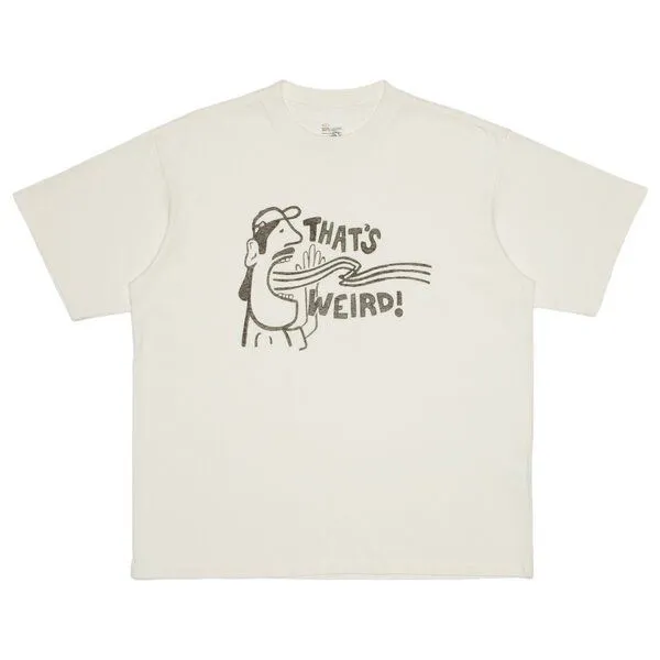 Nudie Jeans Nudie Jeans T-Shirt Koffe Thats Weird, Chalk white, – Produktbild 1 von 4