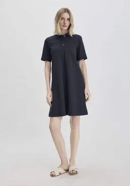 hessnatur hessnatur Jersey Kleid Knielang Relaxed aus Bio-Baumwolle – Produktbild 1 von 1
