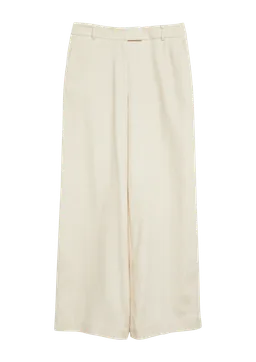 comma comma Strukturierte Wide-Leg-Hose aus Lyocellmix – Produktbild 1 von 1