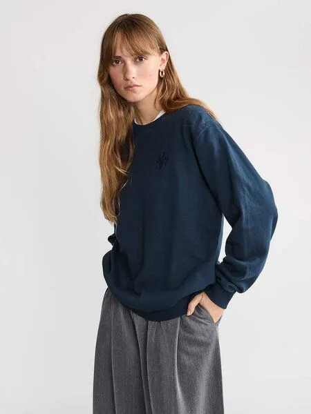 Yahmo Yahmo Ilse Sweatshirt, Petrol (grün), – Produktbild 1 von 4