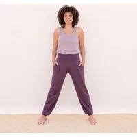 Jaya Jaya BETTY TENCEL - Damen - Basic-Top aus TENCEL Lyocell/Biobaumwoll-Mix mit Spaghettiträger, Taupe/taupe, – Produktbild 1 von 1