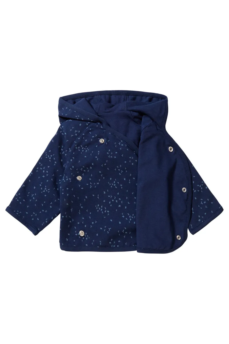 Noppies Newborn Jacke Naper - Reversible, Schwarz, – Produktbild 2 von 2
