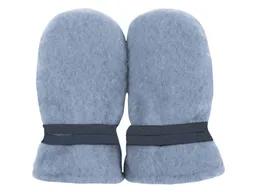 Pure pure by Bauer PURE PURE by Bauer Baby Handschuhe Fäustlinge Bio-Merinowolle Fleece dusty-blue Gr. 0 (0-6 Monate) – Produktbild 1 von 1