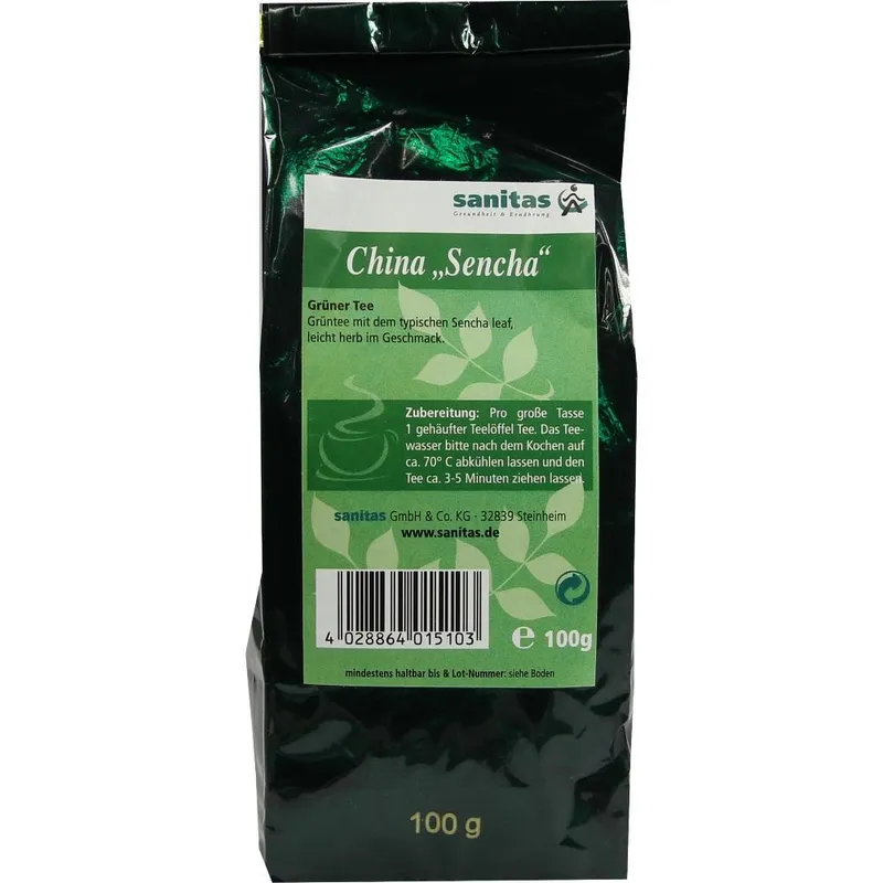 sanitas GRÜNER TEE Sencha 100 g Tee – Produktbild 1 von 1