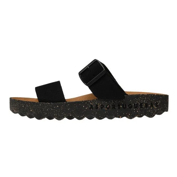ASPORTUGUESAS ASPORTUGUESAS Damen Riemchensandale Coly, Black, – Produktbild 1 von 4