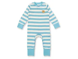Sense Organics Sense Organics Baby und Kinder Schlafanzug mit Umschlagbündchen aqua Gr. 86 (12-18 Monate) – Produktbild 1 von 1