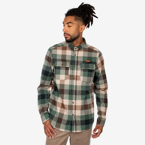 Iriedaily Iriedaily Lumber Fella Shirt, Jungle green (grün), – Produktbild 4 von 4