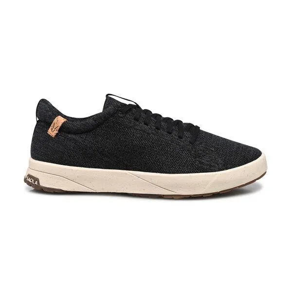 SAOLA SAOLA Sneaker aus Merinowolle Frauen - Cannon Knit Women 2.0 Wool, Black - steel grey, – Produktbild 1 von 4