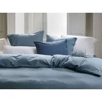 Yumeko Kissenbezug "Yumeko" aus Velvet Flanell, Denim blue, – Produktbild 1 von 1